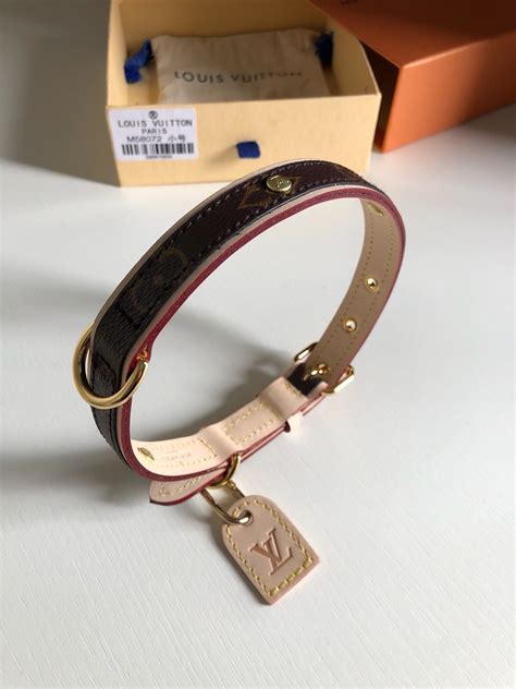 louis vuitton dog collar replica uk|louis vuitton dog collar sizes.